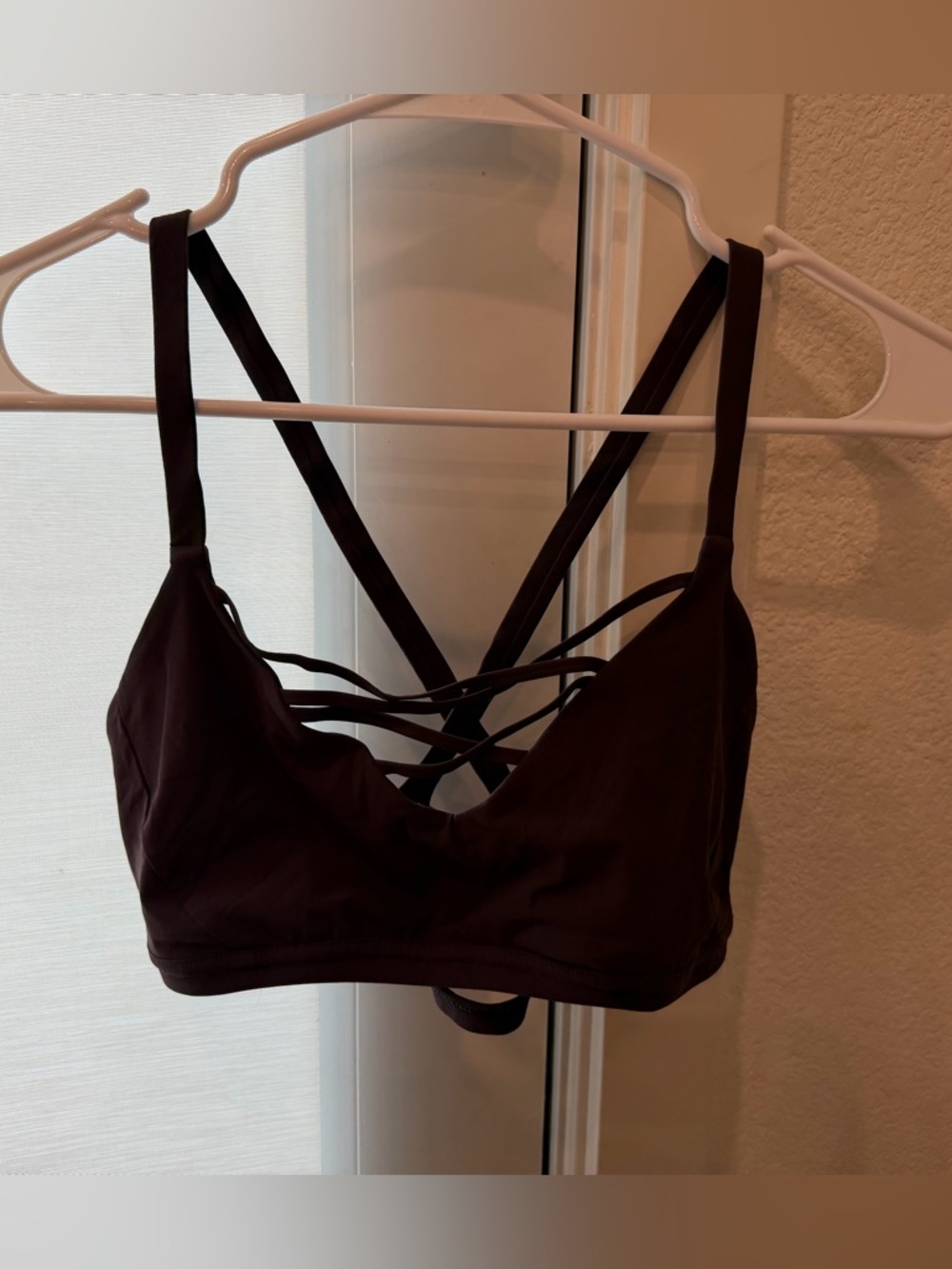 Everyday Strappy Sports Bralette in purple